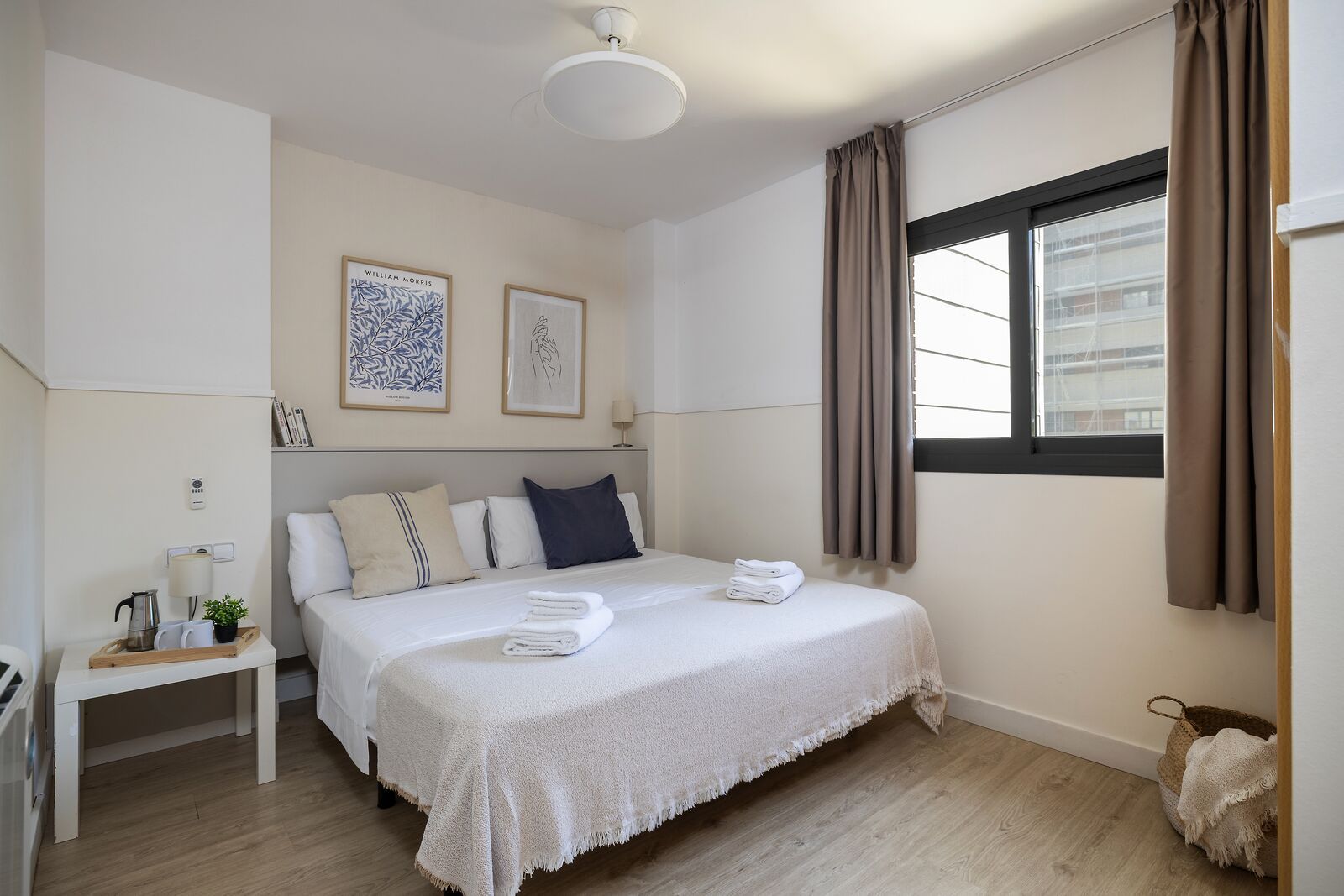 Family apartment with balcony